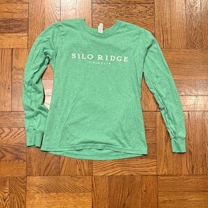 Bella Canvas Mint Green Kids Long Sleeve Tee-2022 silo ridge collector’s item